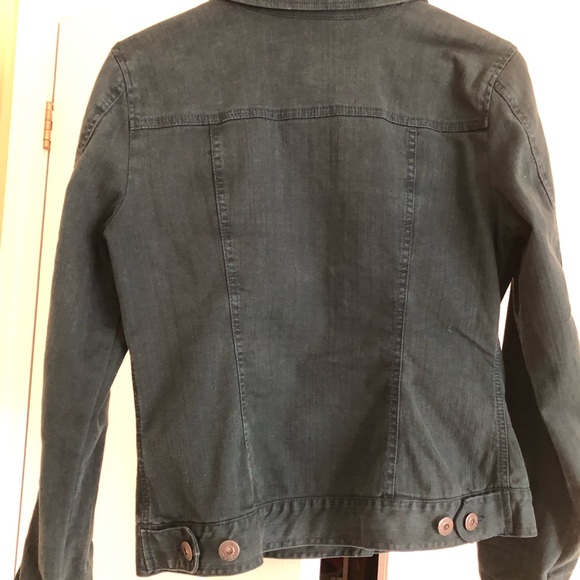 Forest Green Cotton Jacket - Picture 5 of 11